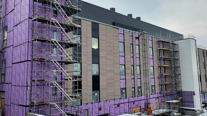 Sairaalahankkeella tehtiin tiivistä yhteistyötä rakennuttajan ja hyvän tiimin kanssa